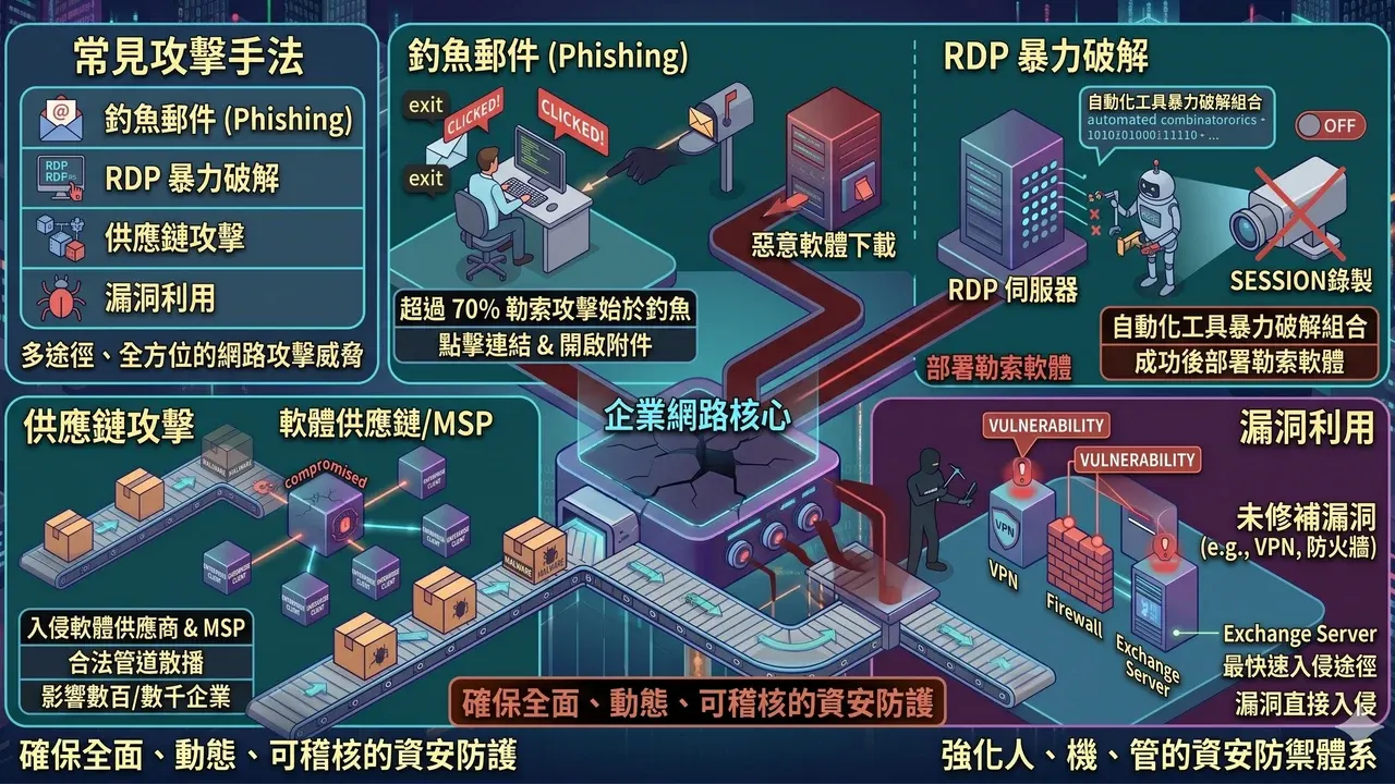 常見攻擊手法